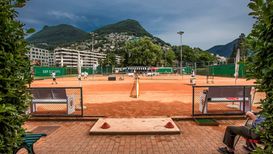 Campi da Tennis presso Lido di Cassarate - @ Alessandro Rabaglio