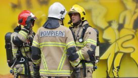 Incendio alla scuola di ballo di Massagno 2013