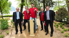 Inaugurazione palestra Parco Ciani