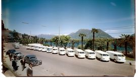 Camion della fabbrica di gelati Luganella, 1960