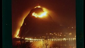 Incendio sul Monte San Salvatore durante la notte tra il 25 e il 26 novembre 1981