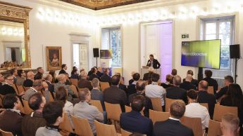 Einige Bilder von der Beyond Blockchain-Veranstaltung, die am 13. März 2025 in Lugano stattfand