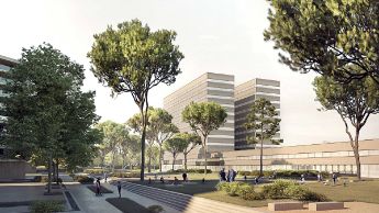 Centre sportif et événementiel - Espaces publics ©Cruz y Ortiz – Giraudi Radczuweit architetti