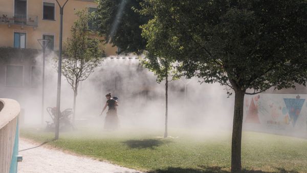   L'installazione del 2025 a Viganello