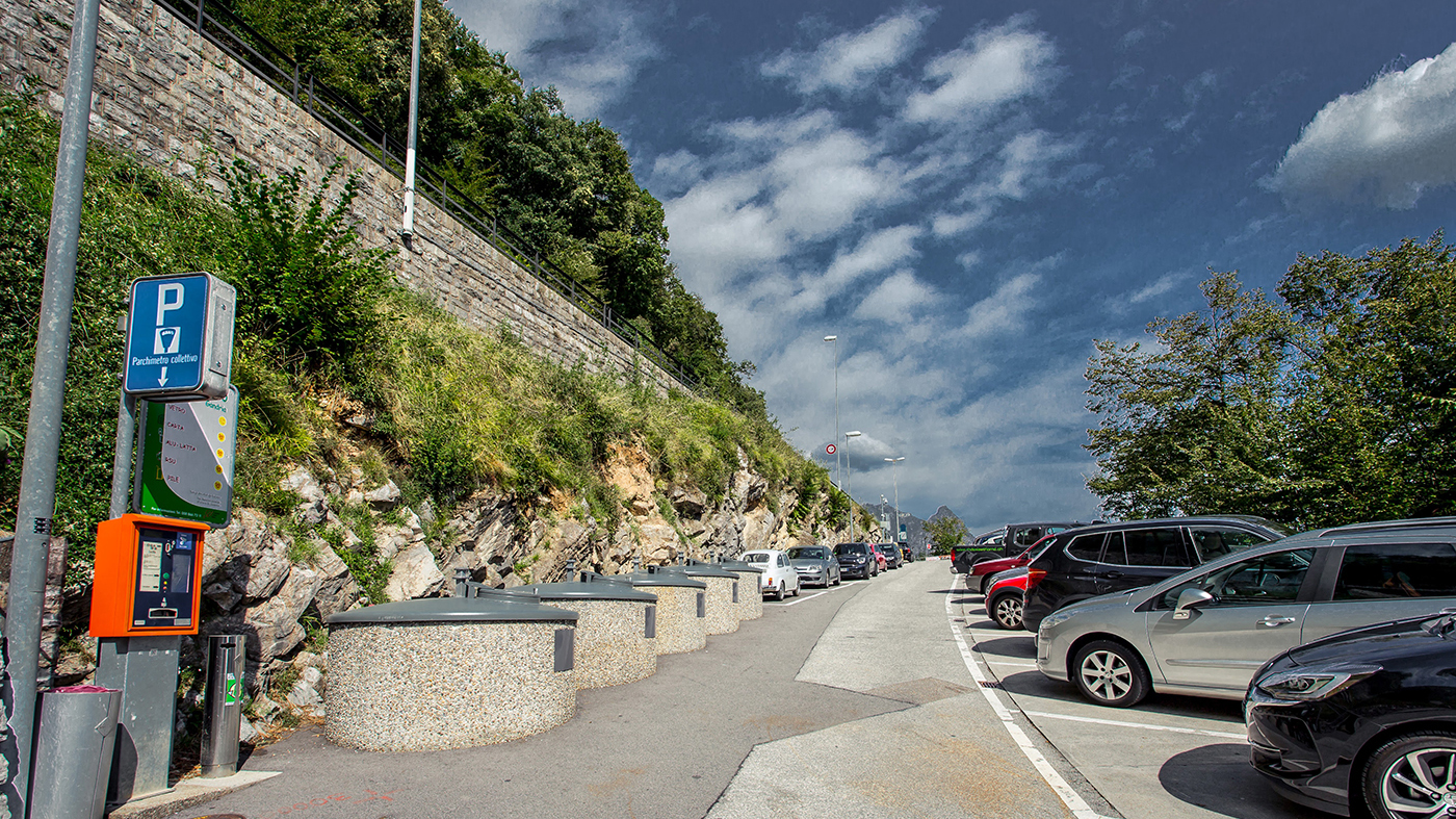 Ecopunto alla Piazza di giro - @ Alessandro Rabaglio