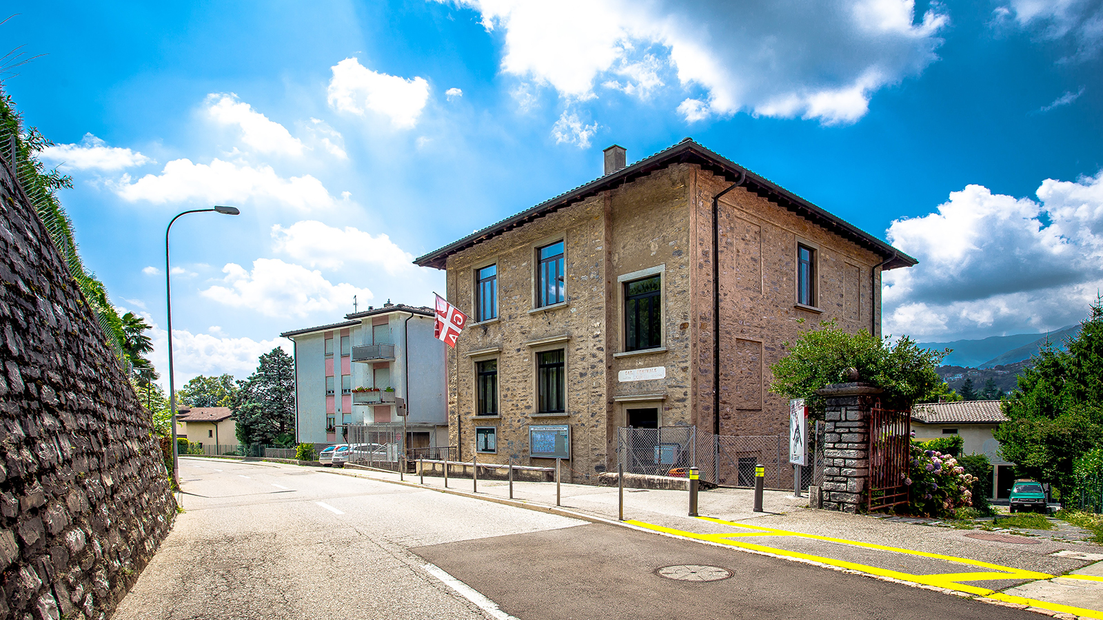 Casa Comunale di Davesco-Soragno. Ex sede del Municipio, delle scuole e delle maggiori - Foto: Alessandro Rabaglio